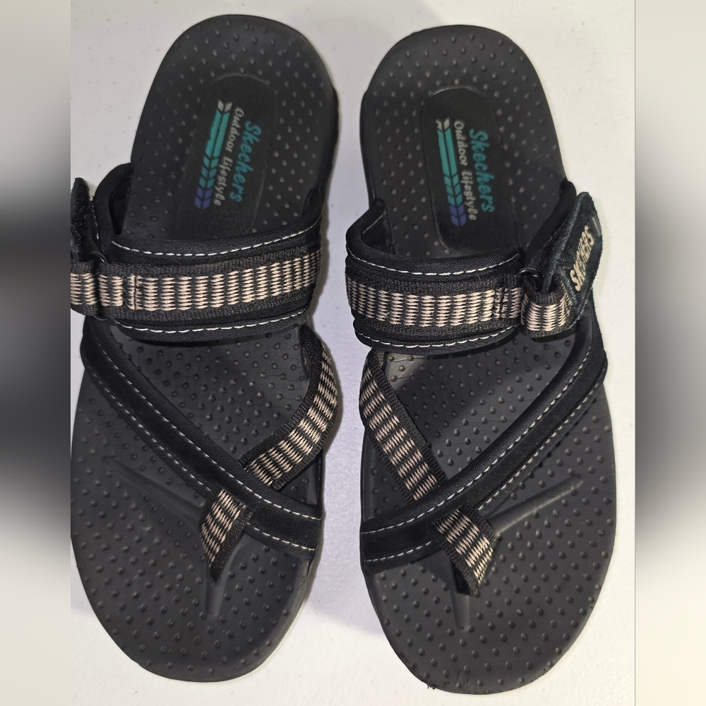 Skechers Reggae Rasta Toe Thong Sandals Size 6 Outdoor Lifestyle Collection